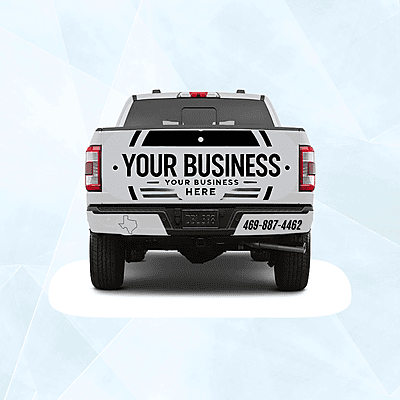 TAILGATE SPOT GRAPHICS/LETTERING