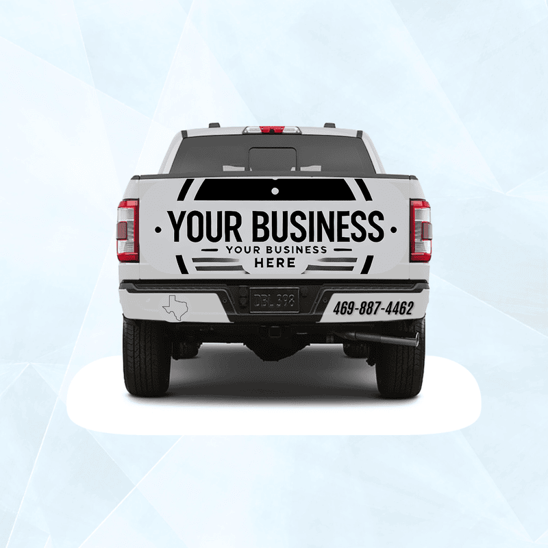 TAILGATE SPOT GRAPHICS/LETTERING TAILGATE SPOT GRAPHICS/LETTERING